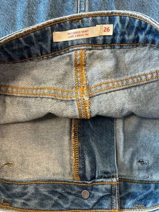 LEVI'S Mini Skirt - New - Picture 5 of 6